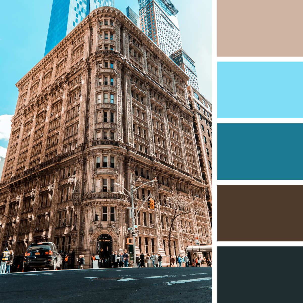 color combinations for travel