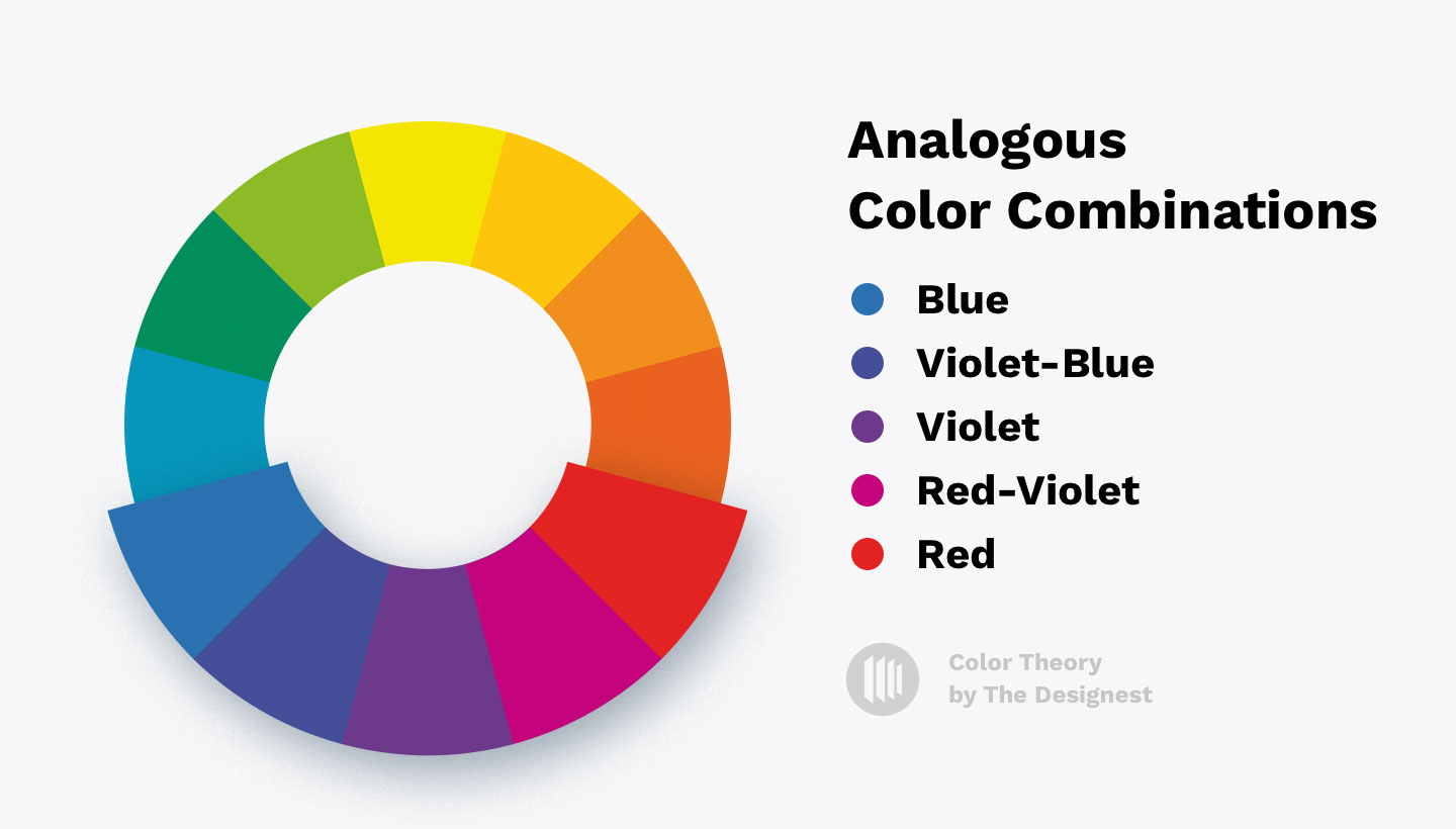 Color Theory - Analogous color combinations