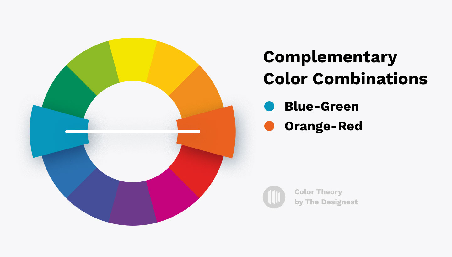 Color Theory - Complementary color combinations