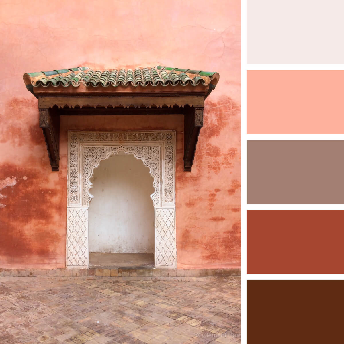 Ethnic Coral & Copper