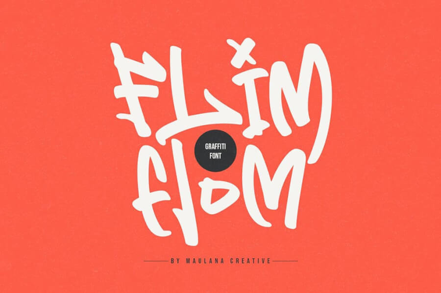 Flim Flom — Graffiti Font