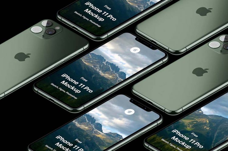 50+ Best Free iPhone Mockup Templates 📱 - The Designest