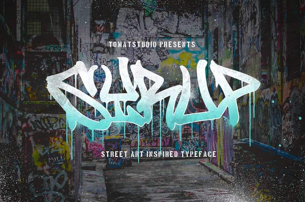 Graffiti-Inspired Typeface | Syrup