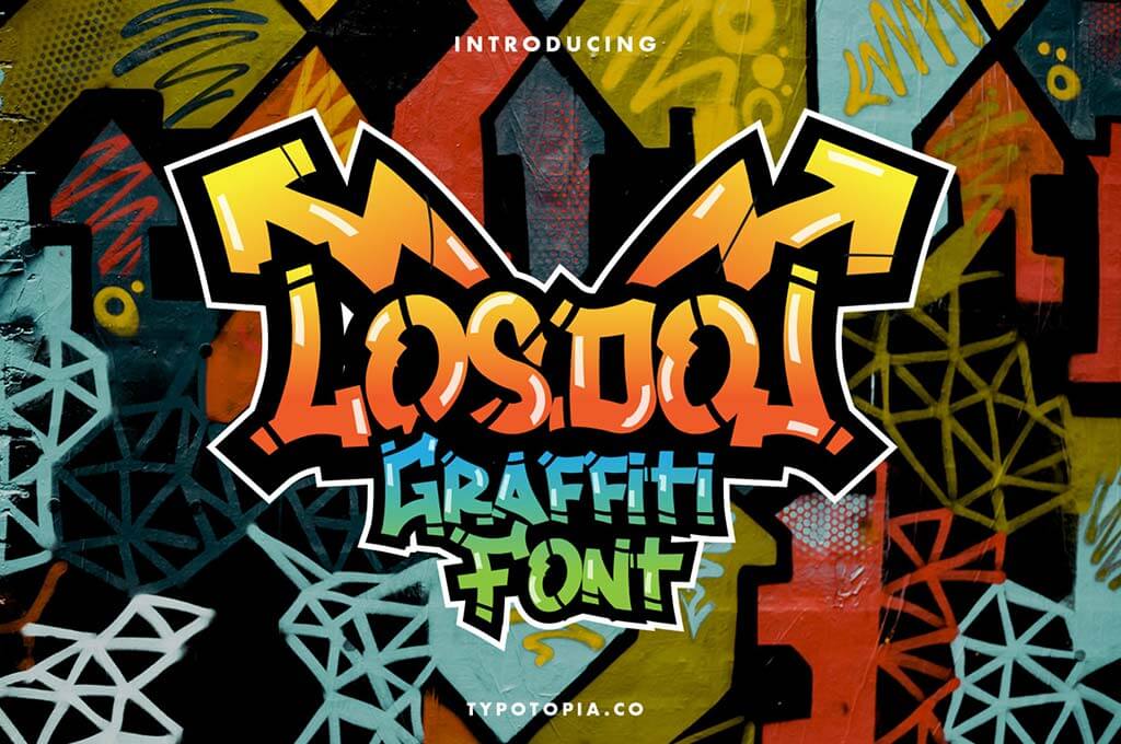 Losdol — Graffiti Font