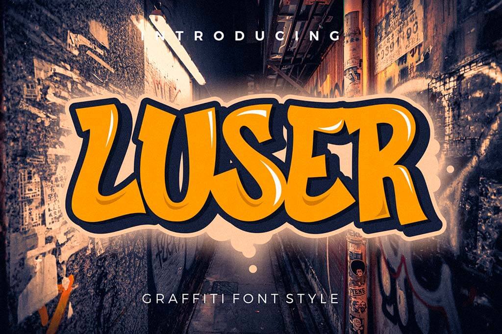 Luser Graffiti Bold
