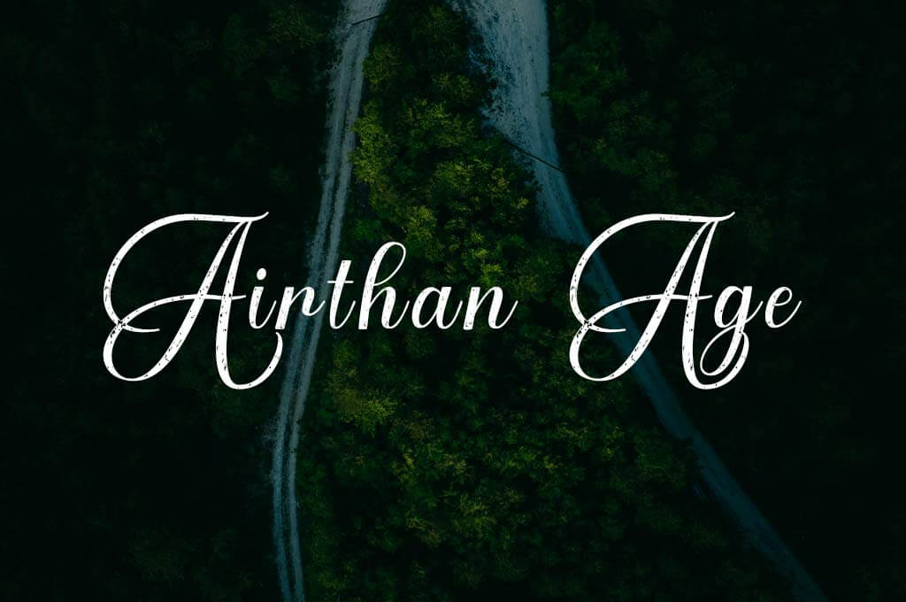 Airthan Age Font