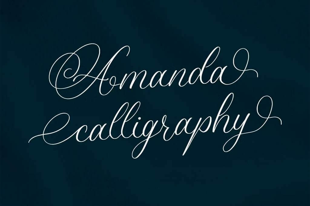 Amanda Calligraphy