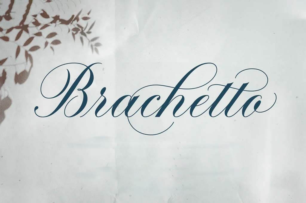 Brachetto Script Font