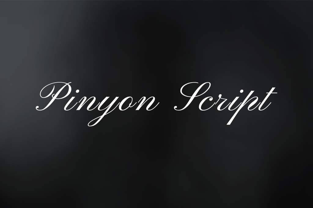 Pinyon Script