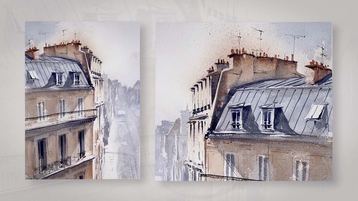 Architectural Sketching with Watercolor and Ink