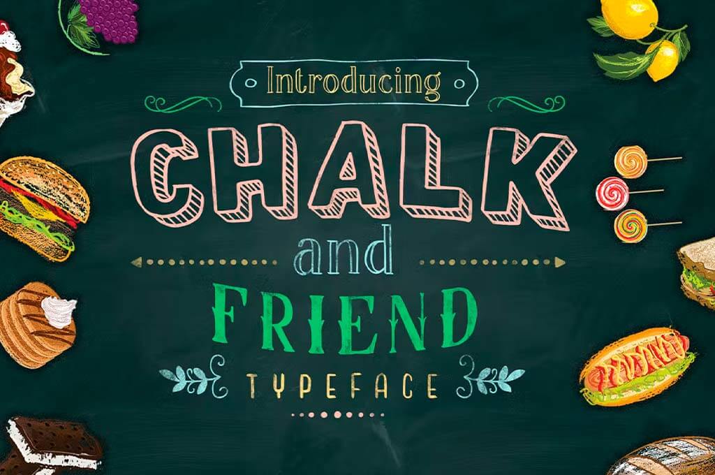 Chalk and Friend