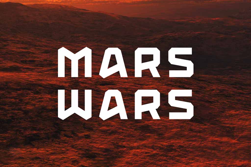 Mars Wars Font