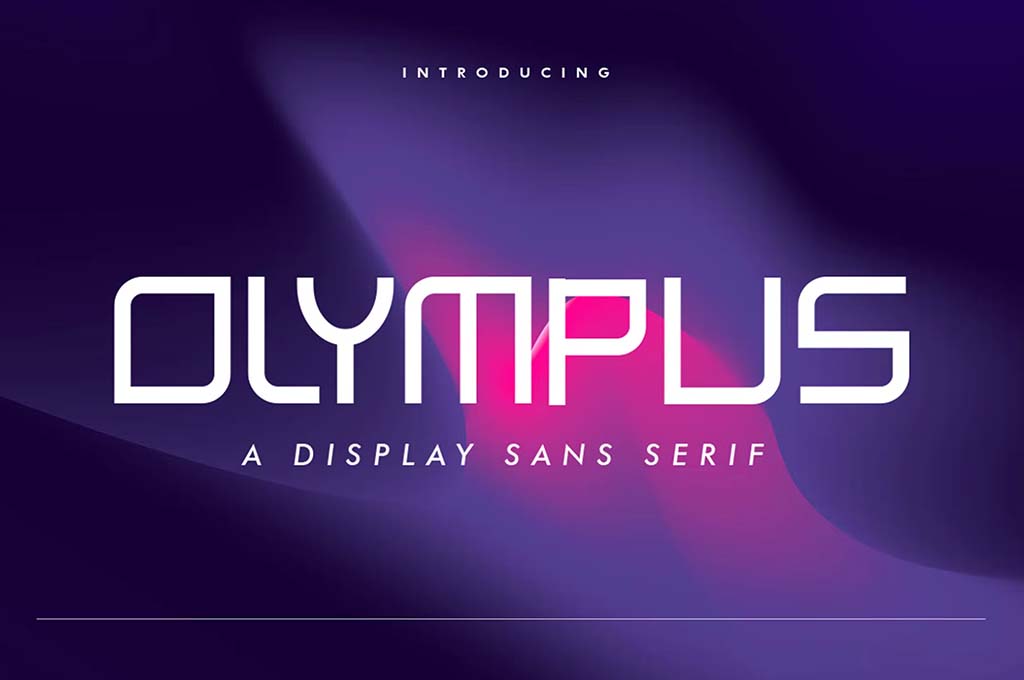 Olympus Futuristic Font