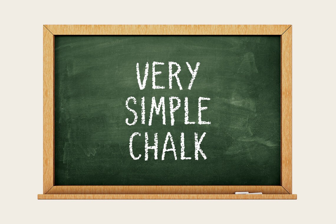 Very Simple Chalk