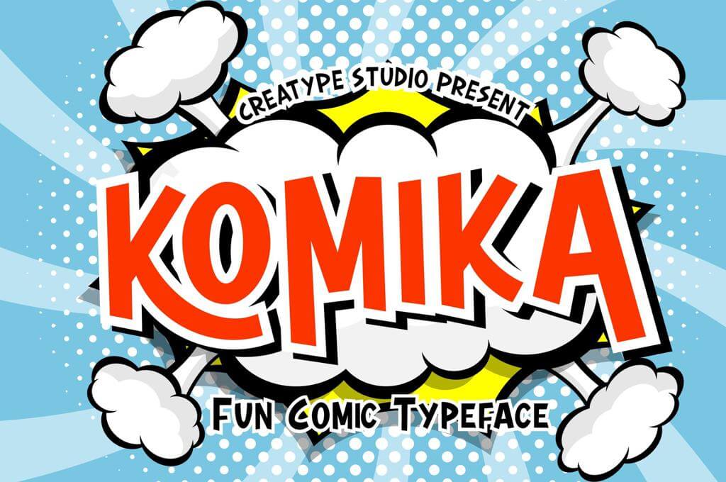 Komika Fun Comic Typeface