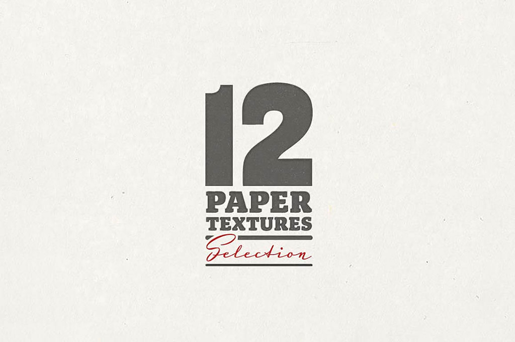 12 Paper Texture Selection