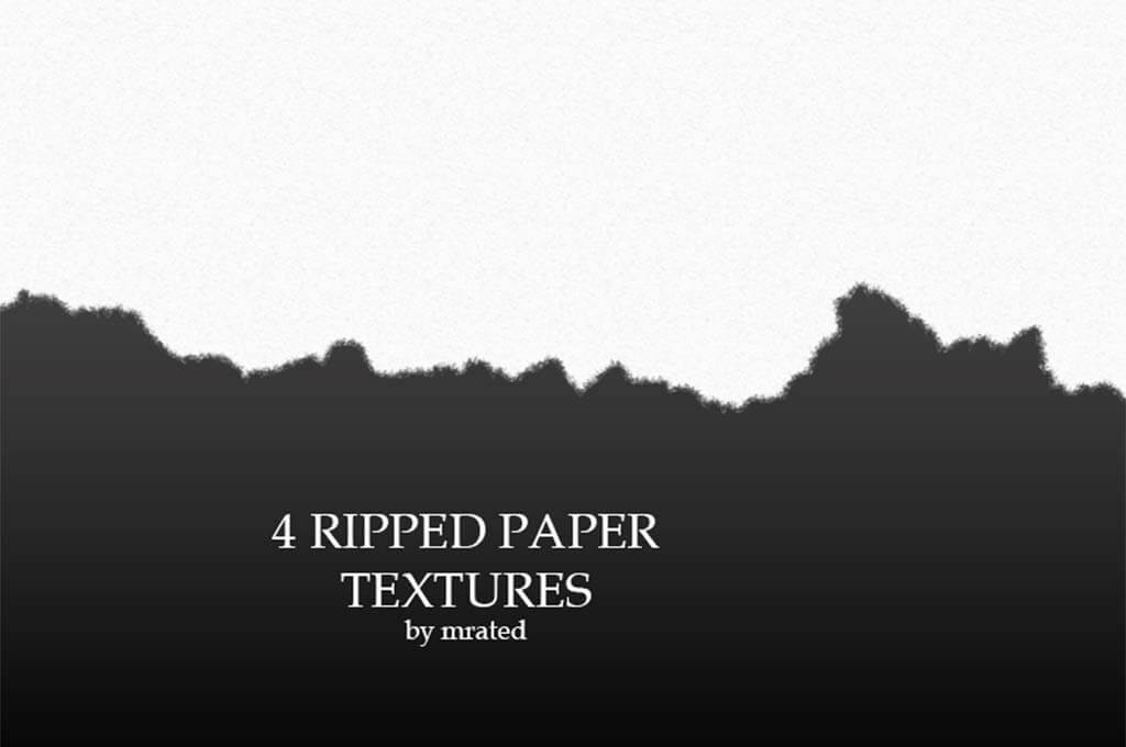 4 Ripped Paper Textures