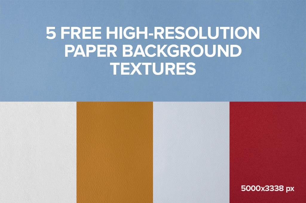 5 High-Resolution Paper Background Textures