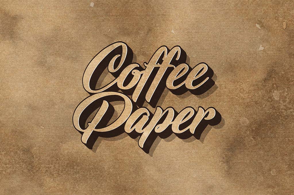 Coffee Old Paper Texture