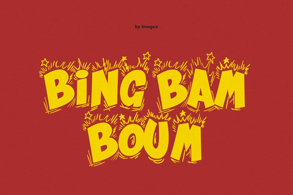 Bing Bam Boum Font