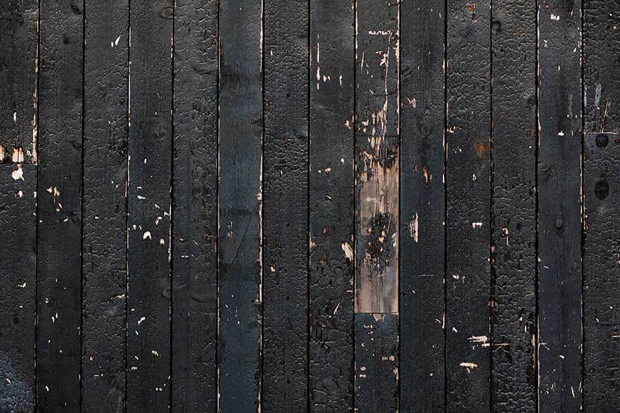 Black Wood Plank Texture