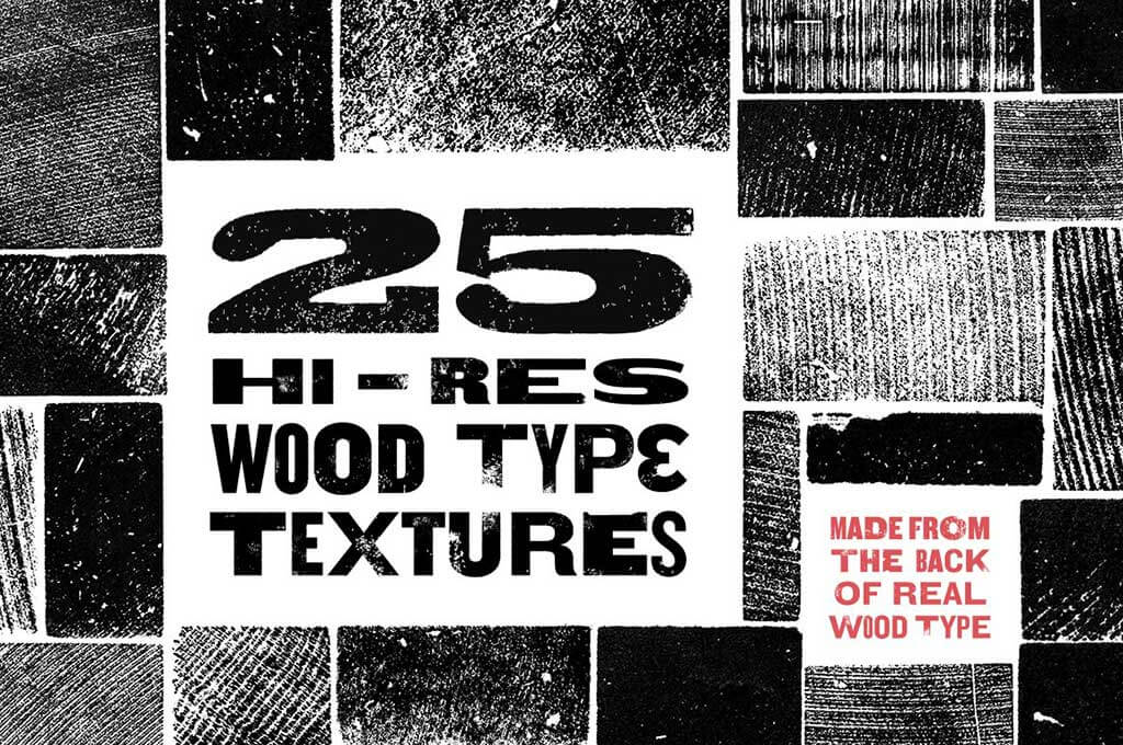 High Resolution Wood Type Textures