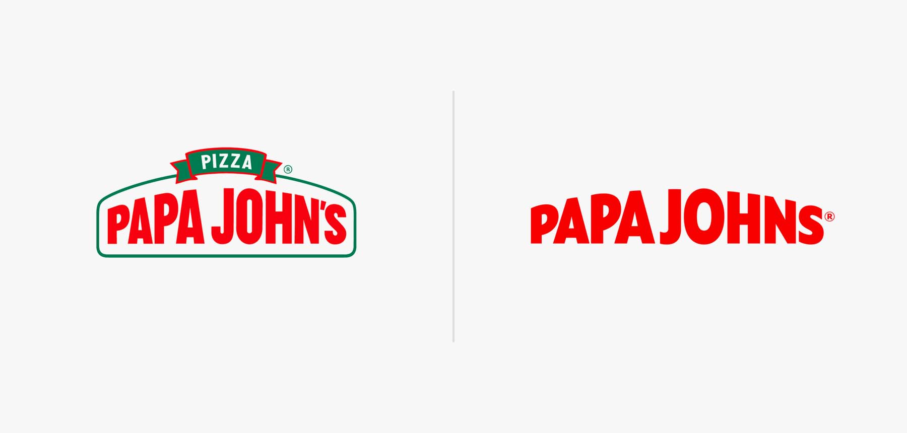 New Logo and Identity for Papa Johns