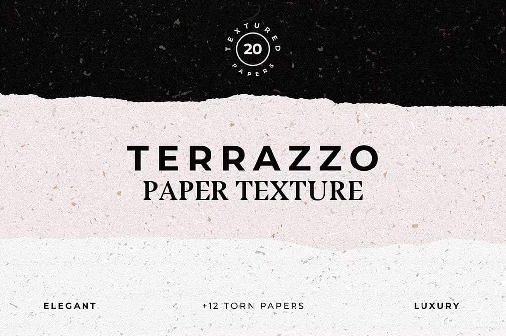 Terrazzo Textures Paper Bundle