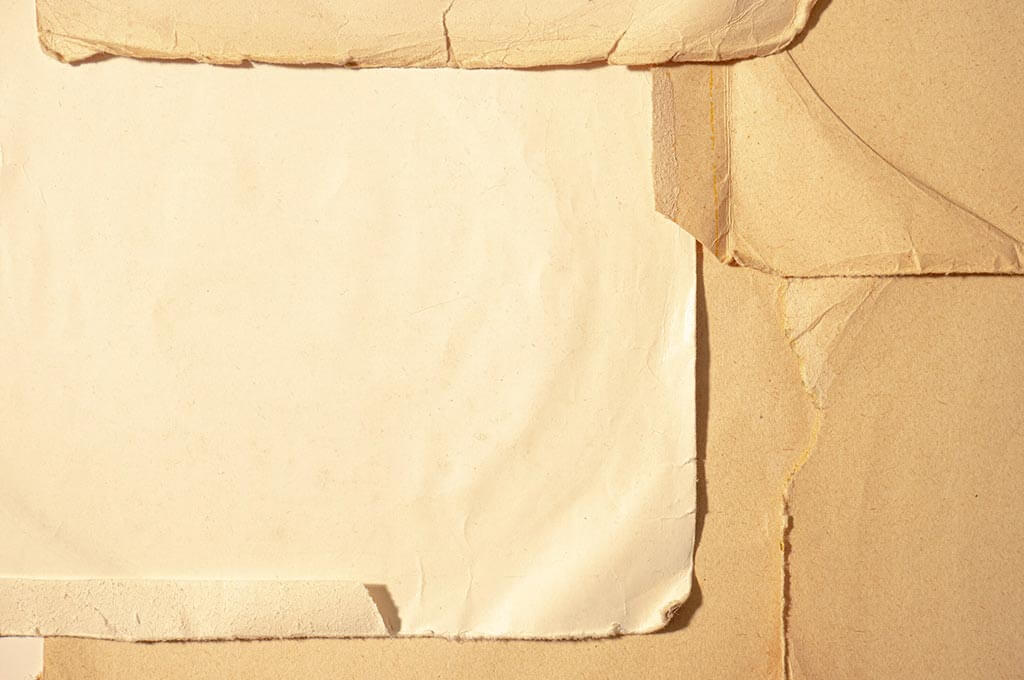 White Printer Paper on Brown Textile