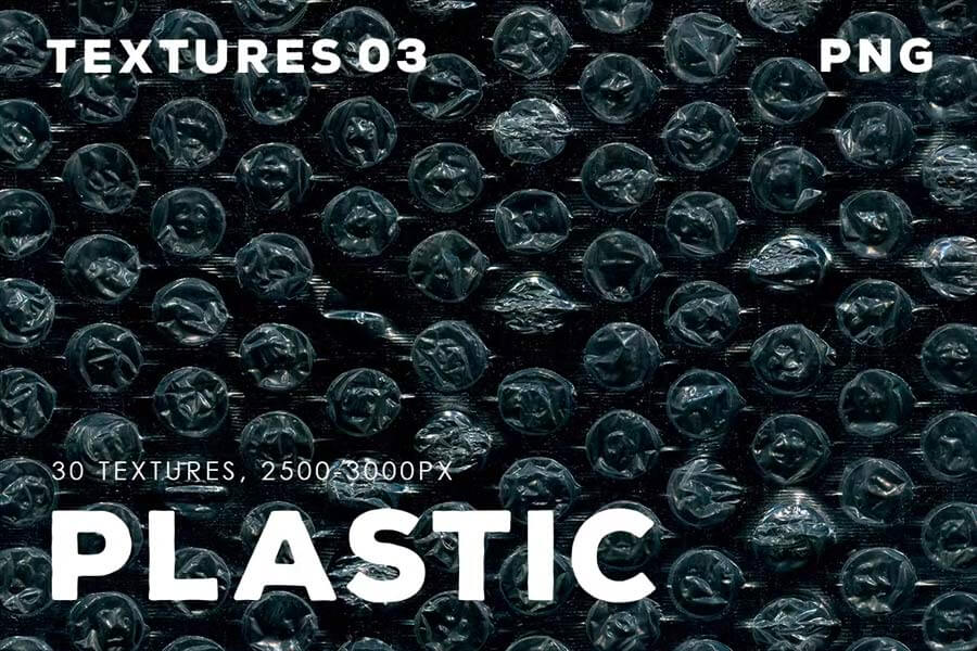 30 Plastic Overlays