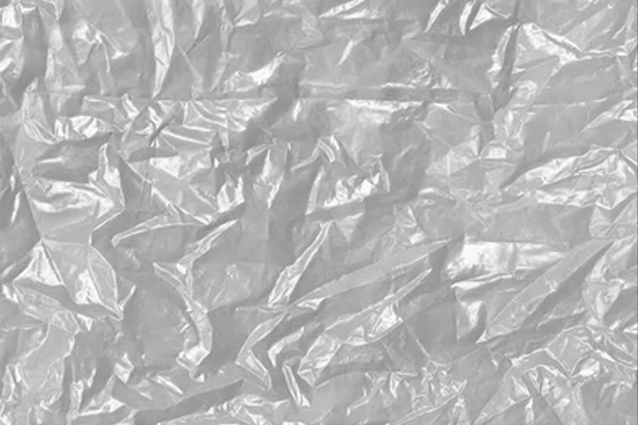 Abstract Plastic Bag Texture