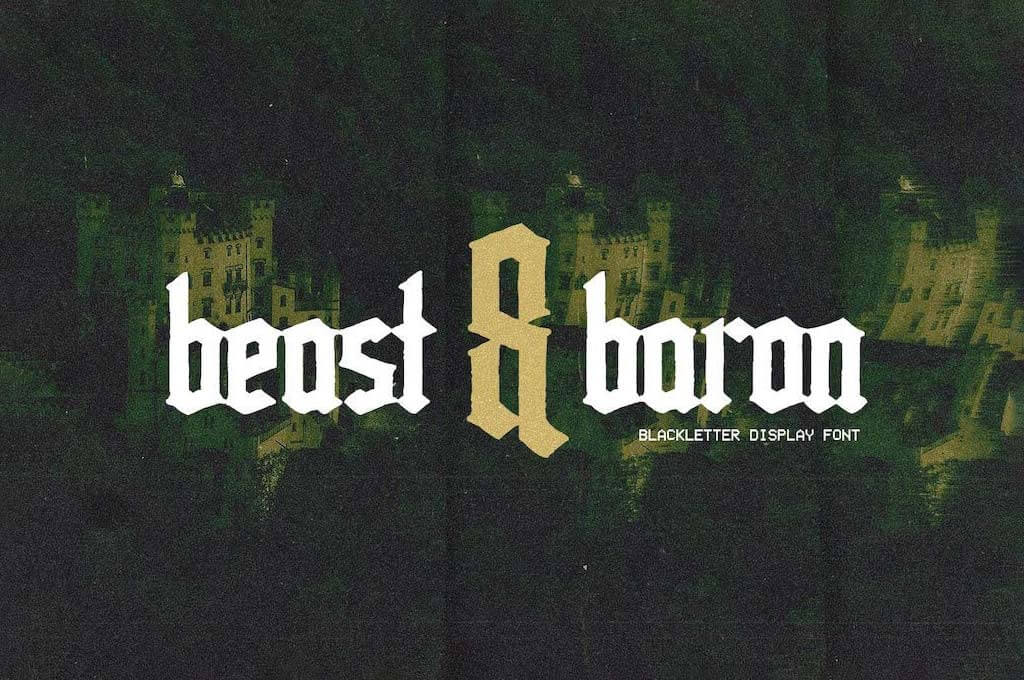 Beast & Baron — Free Blackletter Font