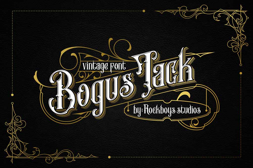 Bogus Jack – Vintage Font