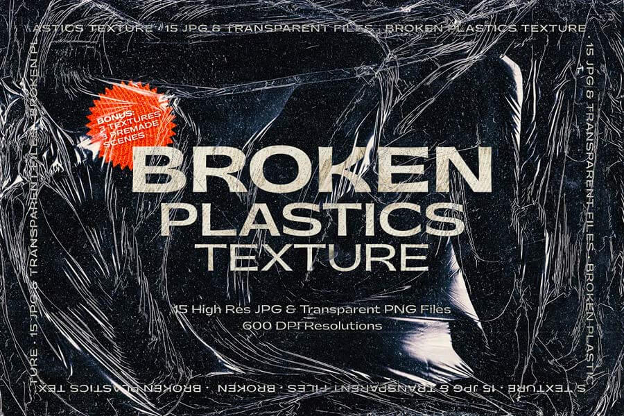 Broken Plastic Texture