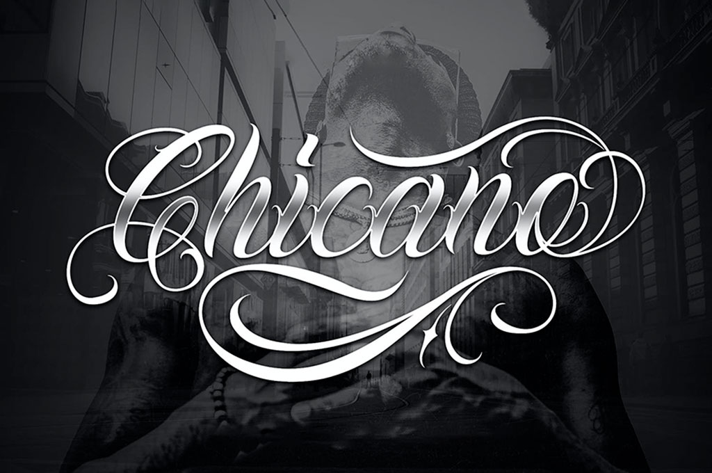 Chicano Font | Tattoo Style