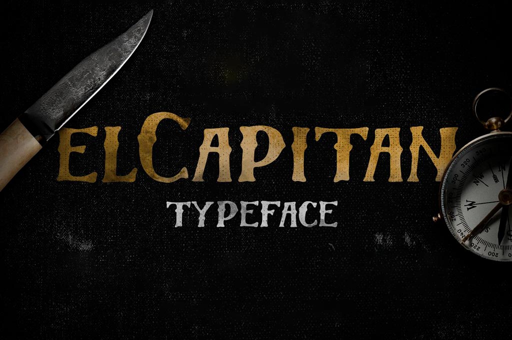 El Capitan Hand-Drawn Font