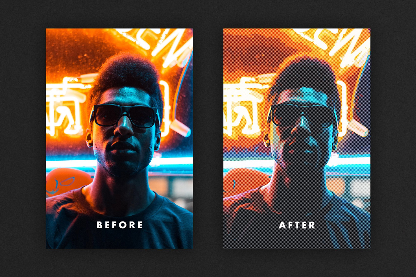 Free Comics Photo Effect for Posters