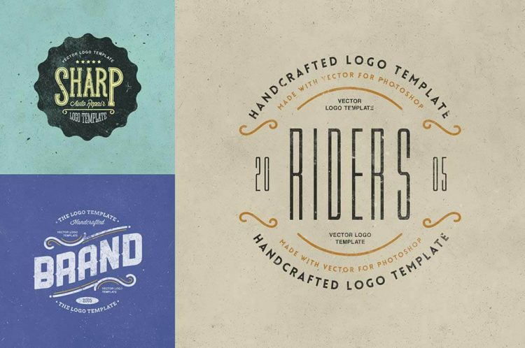 70+ Best Photoshop Logo Templates (Free & Paid PSD)