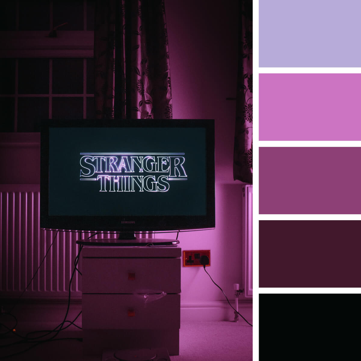 Pink & Purple Color Palettes