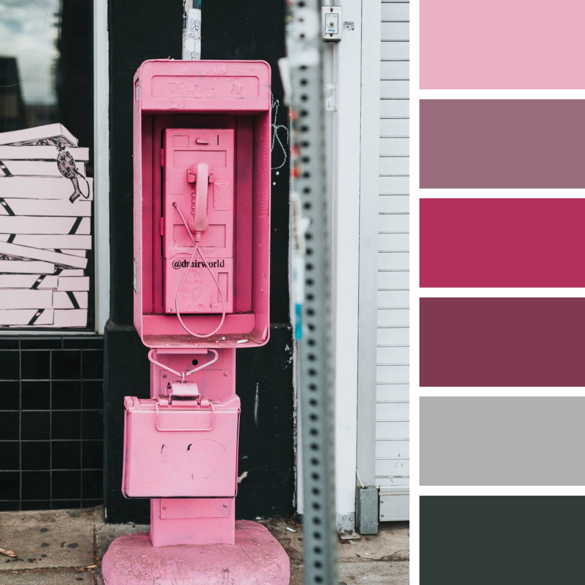 Pink & Purple Color Palettes