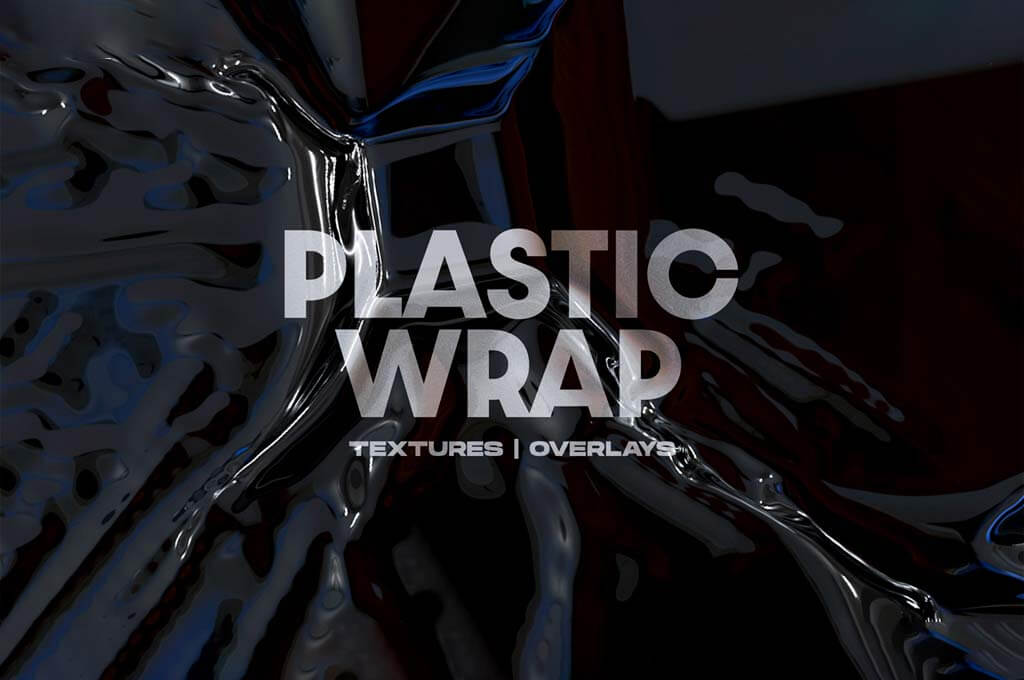 Plastic Wrap Texture Background