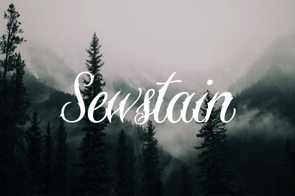 Sewstain Font