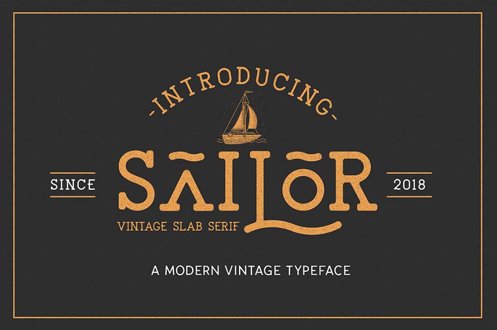 The Sailor Typeface