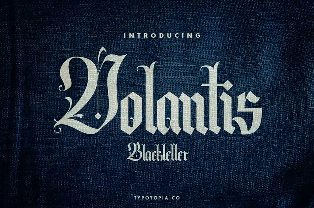 Volantis Vintage Blackletter Font
