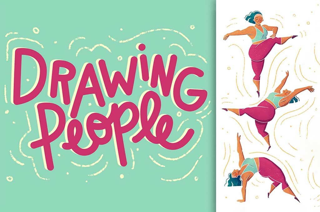 Drawing People: Creating Unique and Dynamic Character Poses in Procreate
