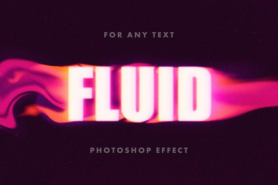 Fluid Letters Text Effect