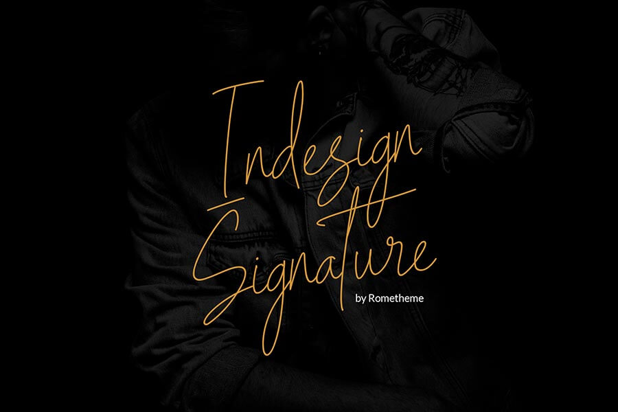 Indesign Signature Script