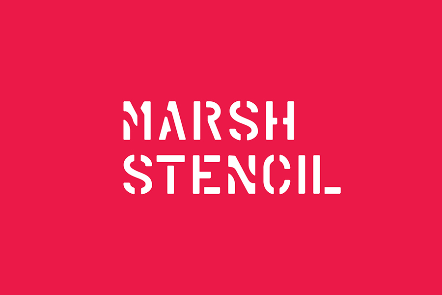 Marsh Stencil