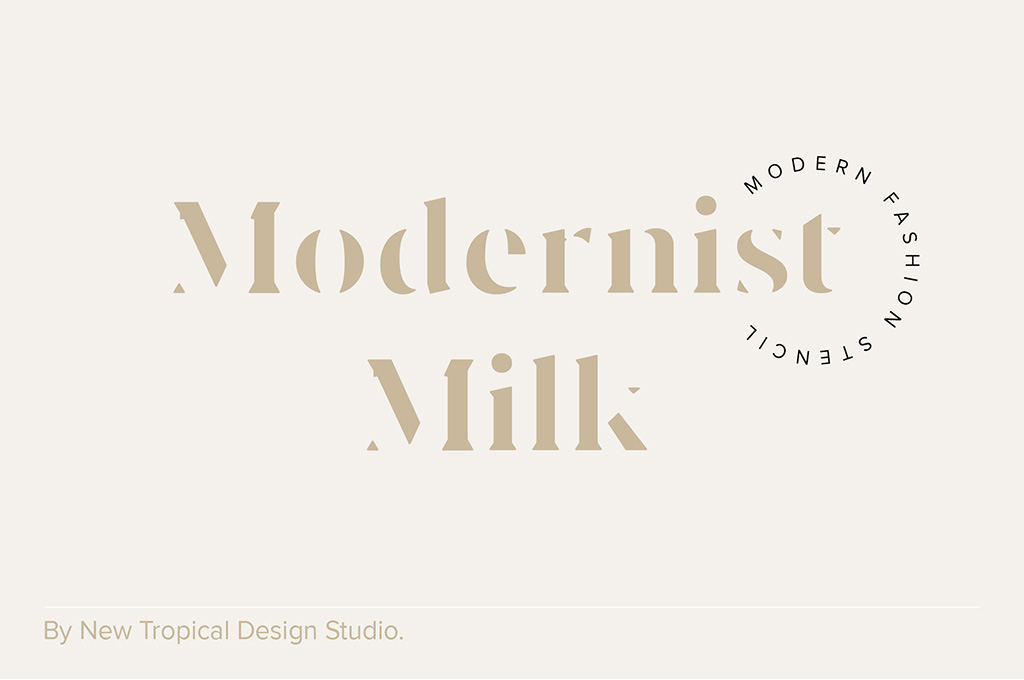 Modernist Milk