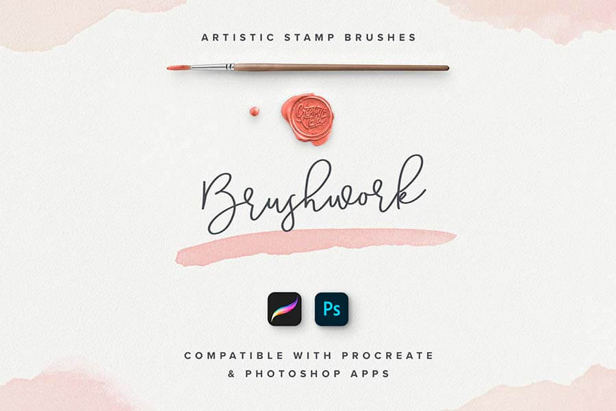 Brushwork: Artistic Procreate & Photoshop brushes
